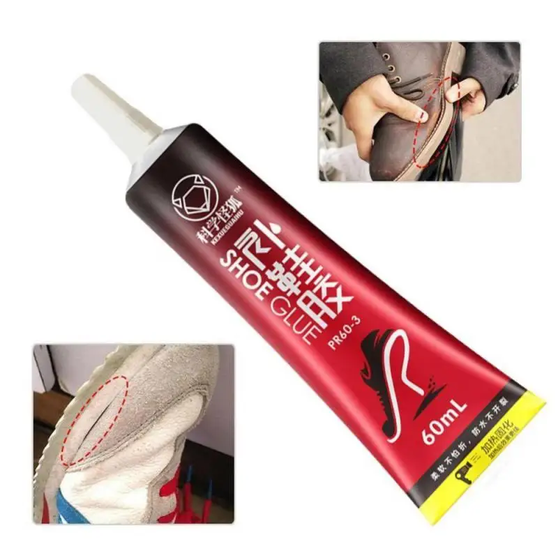 60ml Sole Repair Adhesive Strong Adhesion Shoe Fix Glue Shoes Care Kit