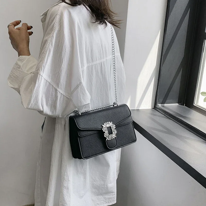 

2024 Summer For Women Sac A Main Designer Vintage Bow Lock Silver Leather Shoulder Crossbody Bags Ladies Crossbody Bag Bolso