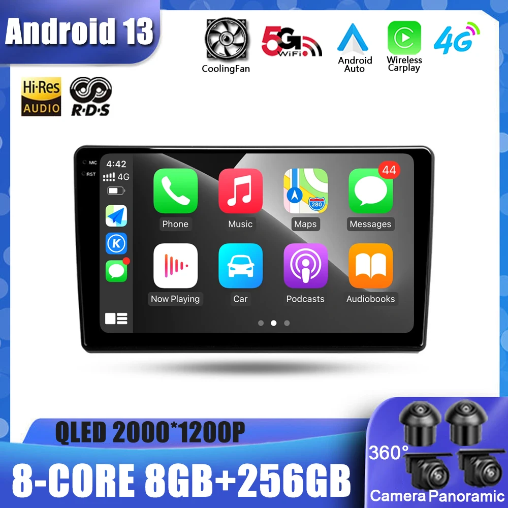 

9"Android 13 For Peugeot 308 T9 308S 2013 - 2017 Car Radio Multimedia Player Navigation GPS Carplay WIFI Intelligent System