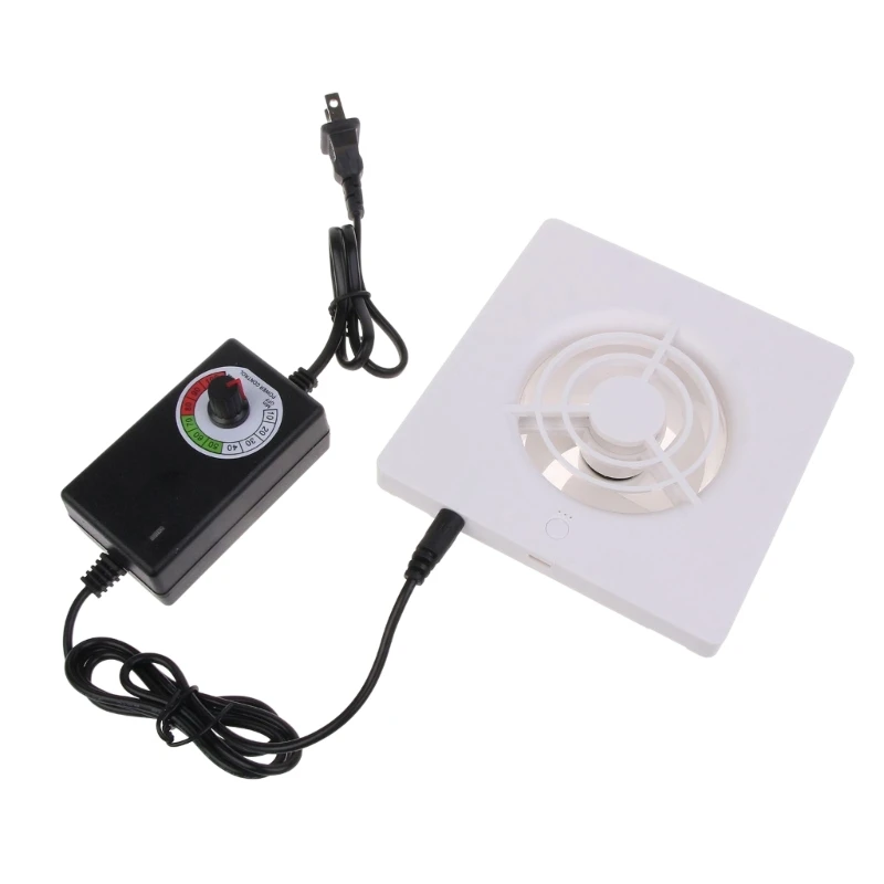 

Exhaust Air Fan for Bathroom Kitchen Grow Room Ventilation Low Noise Inline Fan