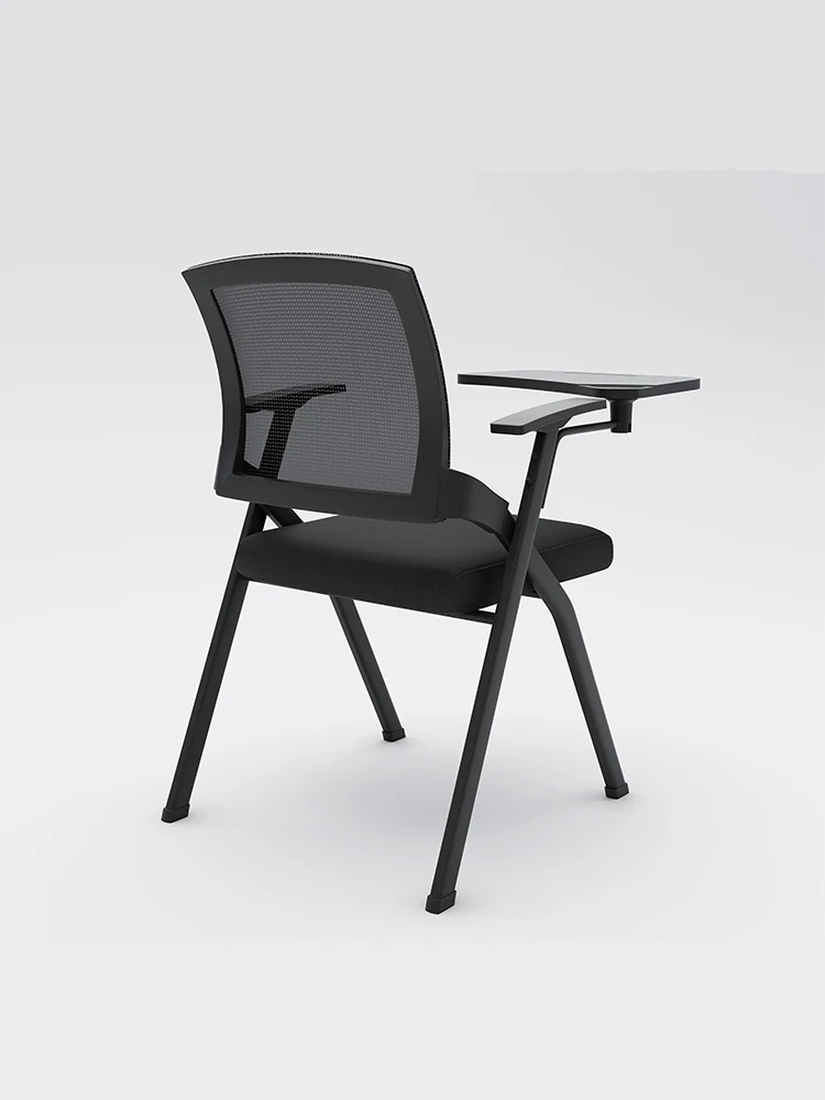 Folding training chair with table board meeting chair with writing board table and integrated meeting room
