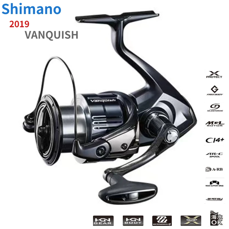 2019 SHIMANO Vanquish True Lightness Spinning Fishing Reels