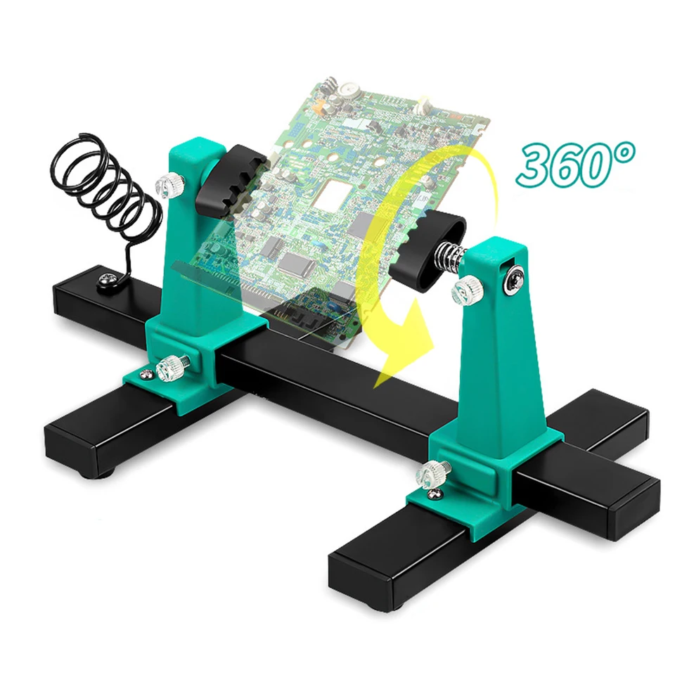 LANTRO JS Adjustable PCB Holder - 360° Rotating Soldering Tool For Circuit Boards - View #2