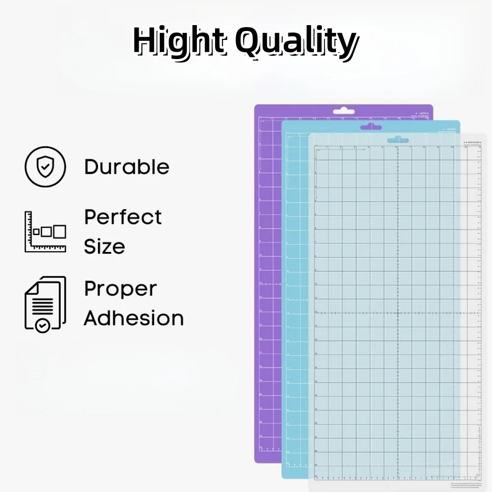 Cutting Mat for Silhouette Cameo 4/3/2/1, 12 x 24 in Adhesive Sticky Cutting Mat, Perfect for Arts & Sewing