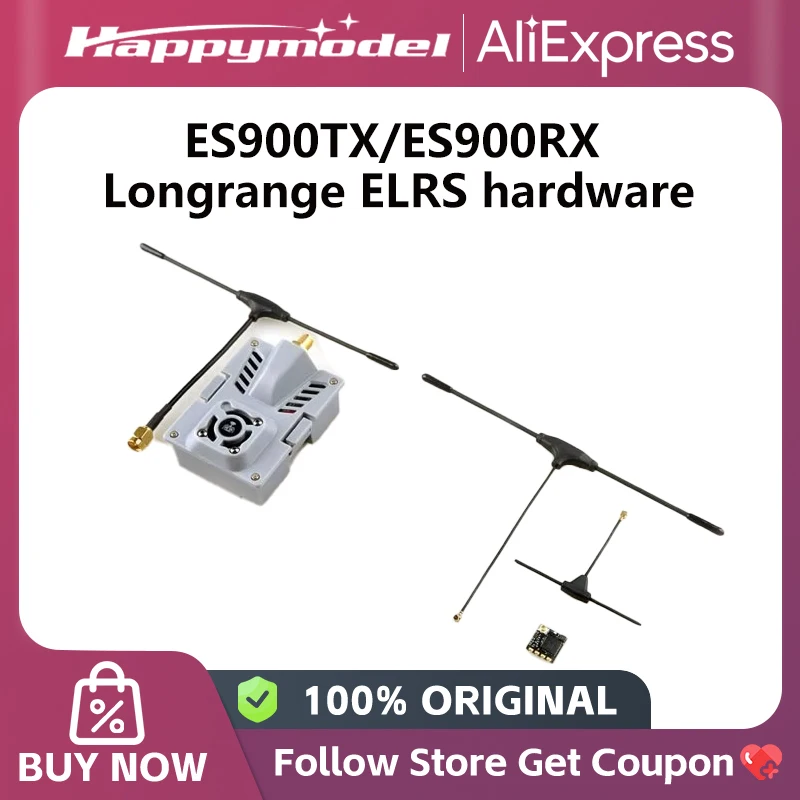 Module ExpressLRS ES900TX/RX 915MHz Longue Portée pour Drone FPV