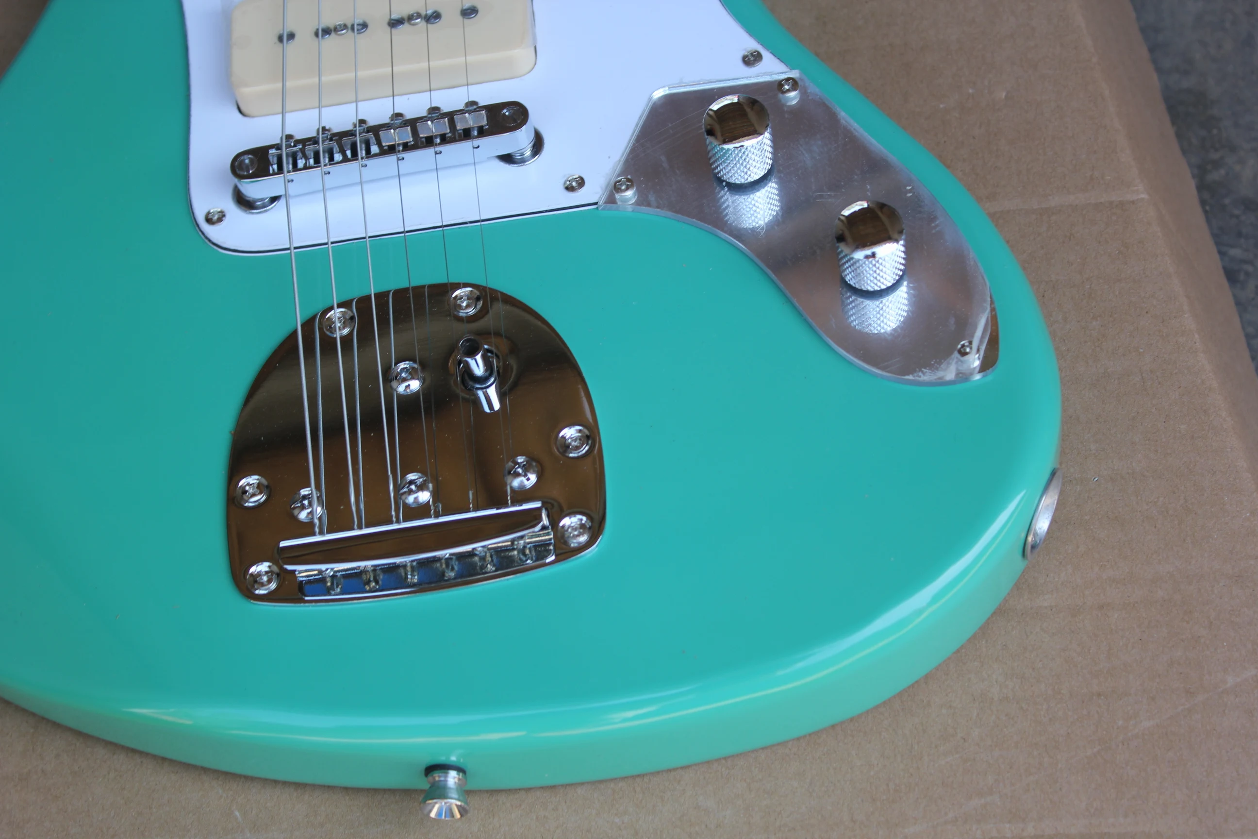 Seafoam Green Jaguar
