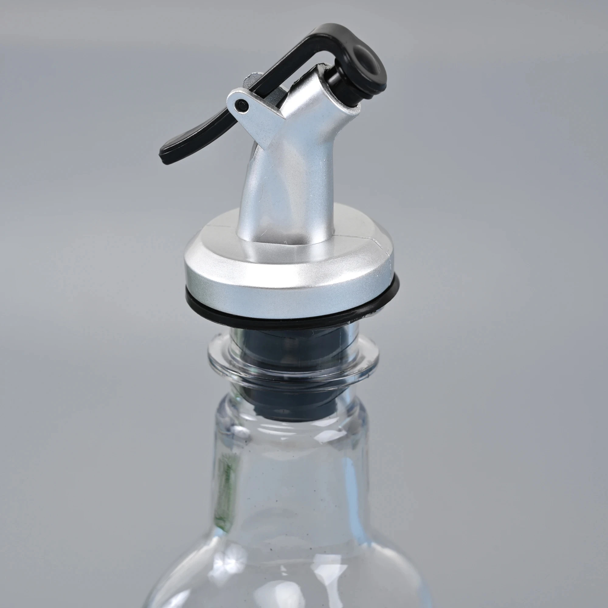 150ML/250ML/500ML 오일 냄비 플라스틱 누출 방지 주방 조미료 간장 식초 병 투명 올리브 오일 병
