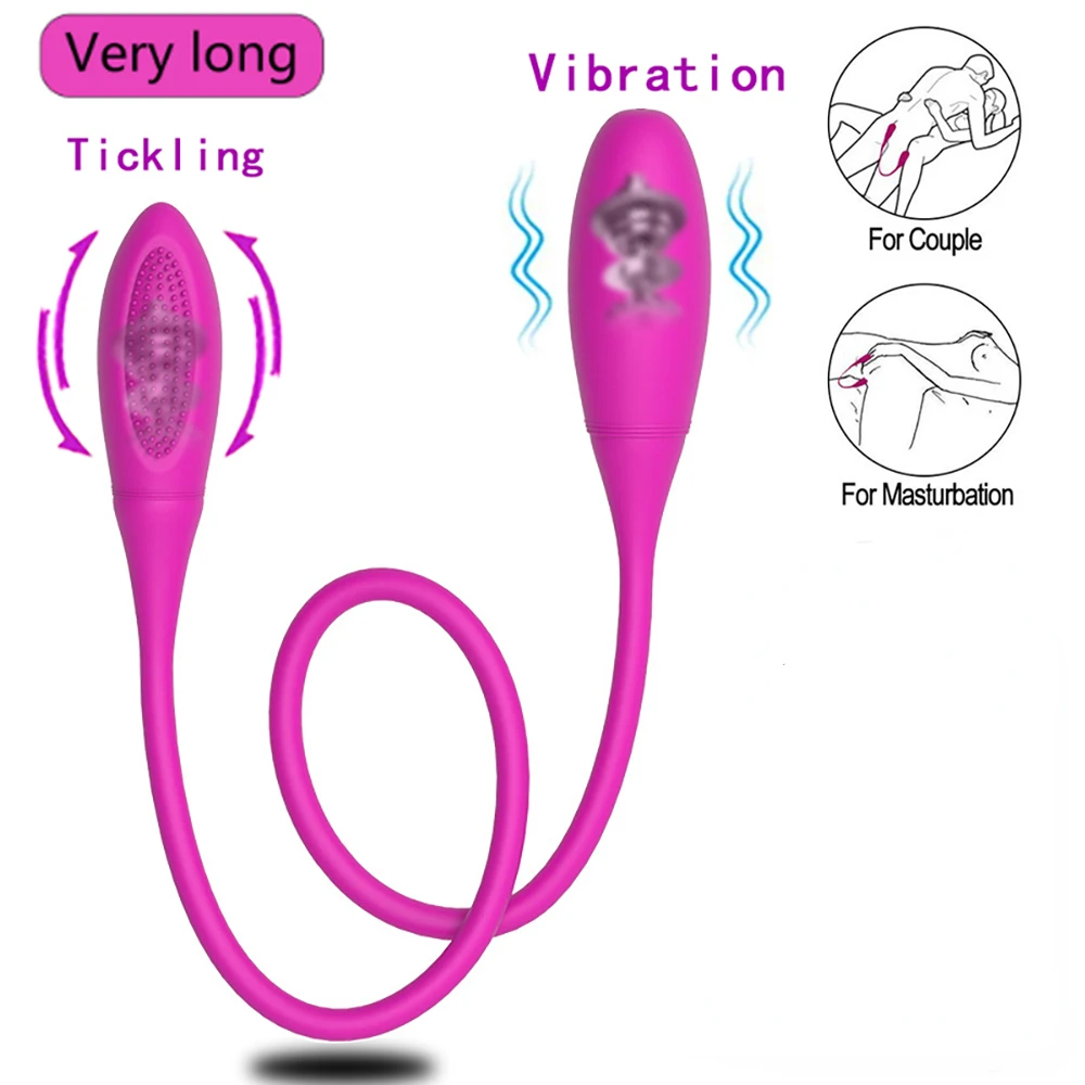 Double vibrateur à double tête avec 10 vitesses pour stimulation_voghion.com