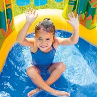 INTEX57444 piscine gonflable toboggan piscine fontaine gonflable château gonflable 5