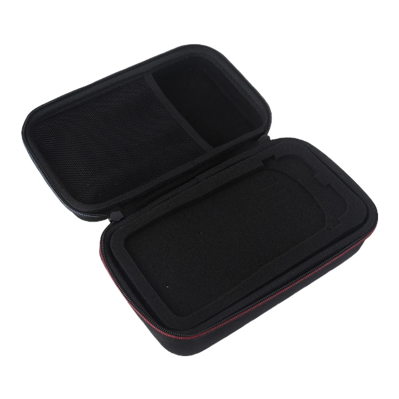 Intérieur de l'étui de transport rigide EVA pour multimètre Fluke F117C F115C, avec emplacements découpés pour l'appareil et accessoires