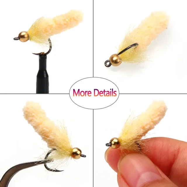 Crappie Jigs Fishing Lures with Feather