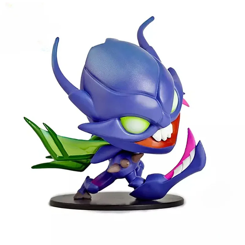 

Genuine League of Legends Lol Kha'Zix the Voidreaver QVersion Anime Figure Action Model Kid Toy Game Periphery Collectibles Gift