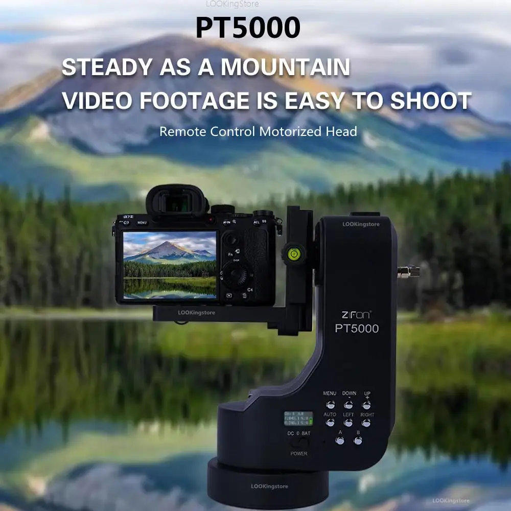 ZIFON-PT5000-Auto-Motorized-Rotating-Panoramic-Head-Remote-Control-Pan ...
