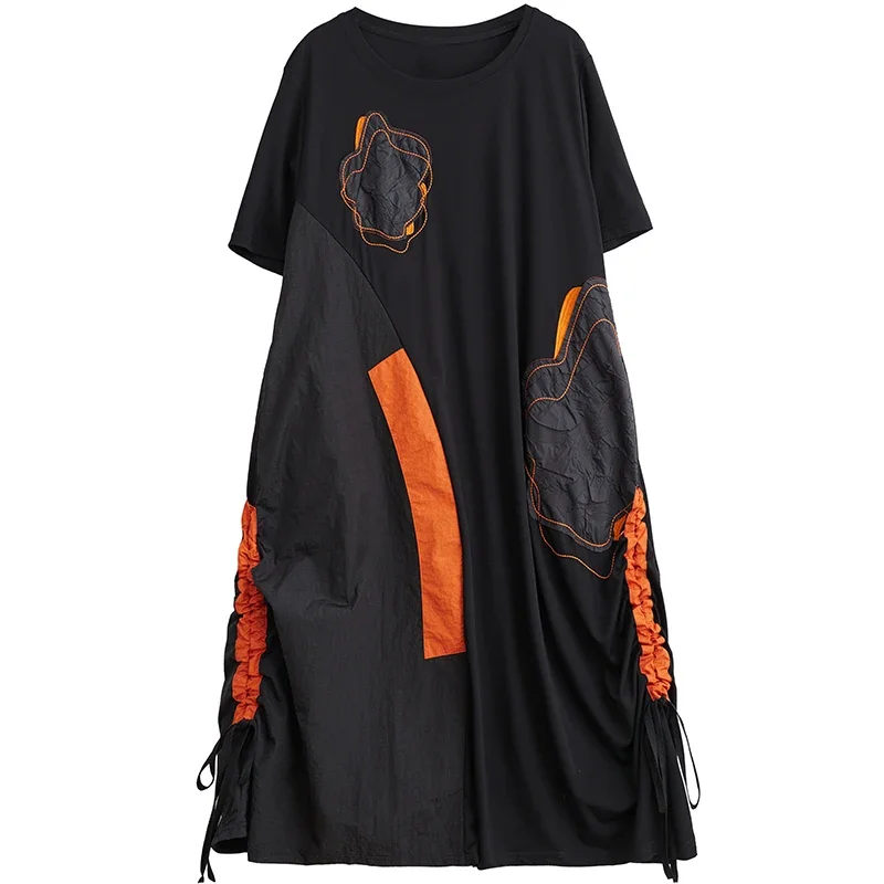 9119 Summer Loose Vintage Literary Style Dress For Women