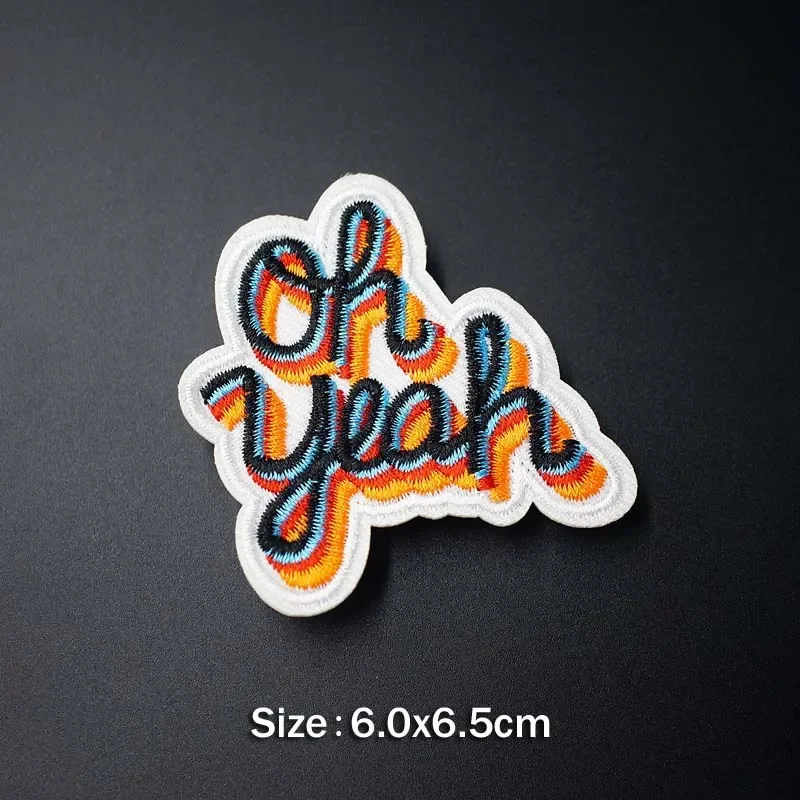 Фото Крутые нашивки OOPS POW LOVE для творчества, декоративные нашивки для украшения одежды, джинсов, сумок, шляп, одежды, шитья, декоративные нашивки с аппликацией №3