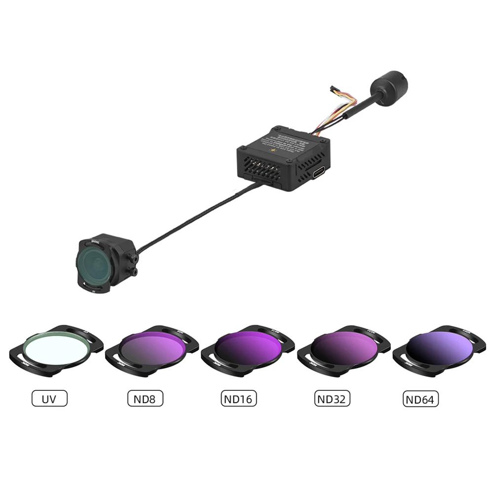 Description Picture 5 of itemDrone Camera Lens Filter Spare Parts Camera Lens Protection Drone Accessories Quick Installation Waterproof for DJI O3 Air Unit