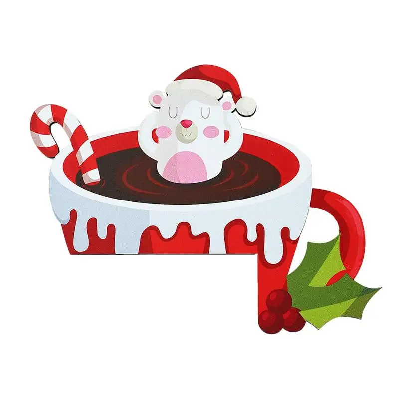 

Рождественская дверь, угловой знак, деревянная дверь с Сантой, оленем, многоразовый декор для двери в виде Санты, ангелов, для гостиной, ванной комнаты