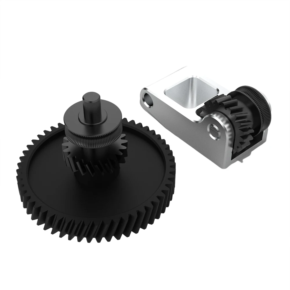 Extruder Gear for Bambu X1/P1P/P1S CNC Nano Coating Mold Steel Extrusion Head Gear POM Kit Helical Gear 3D Printer Accessories images - 6