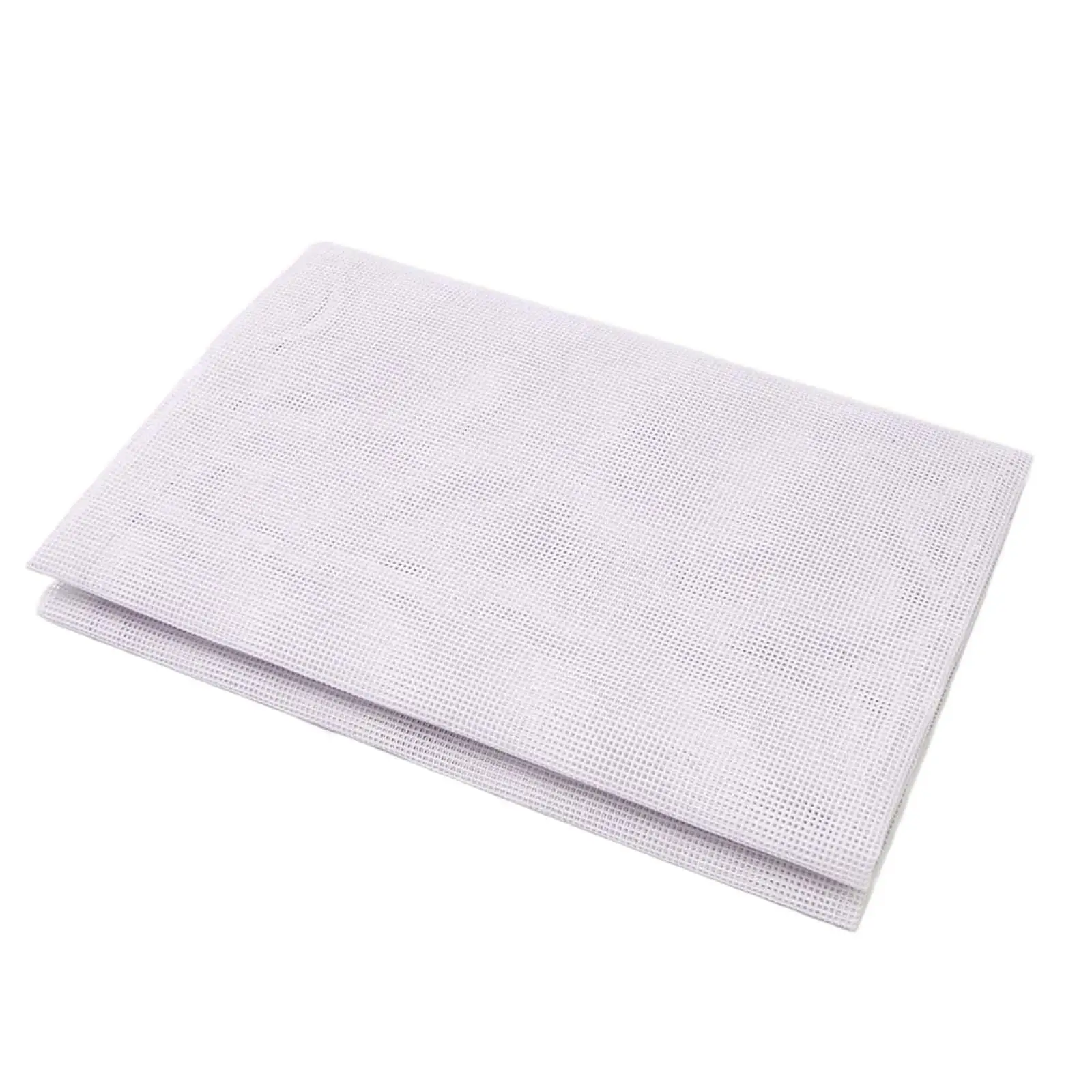 Needle Point Canvas Sturdy Needlepoint for Tapestry Pillowcase Crafts Reserve Aida Cloth White Solid 14ct Embroidery Aida Fabric