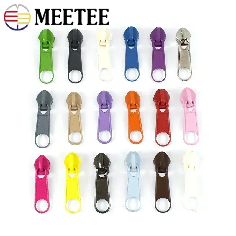 Zipper Slider Repair Kit - Nylon Bag and Clothing Zip Puller Set (20/50 Pieces)