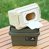 Outdoor Tissue Case Desktop Napkin Paper Storage Box Portable 1.1L Camping Picnic Seasoning Bottle Organizer Sundries Bucket 5