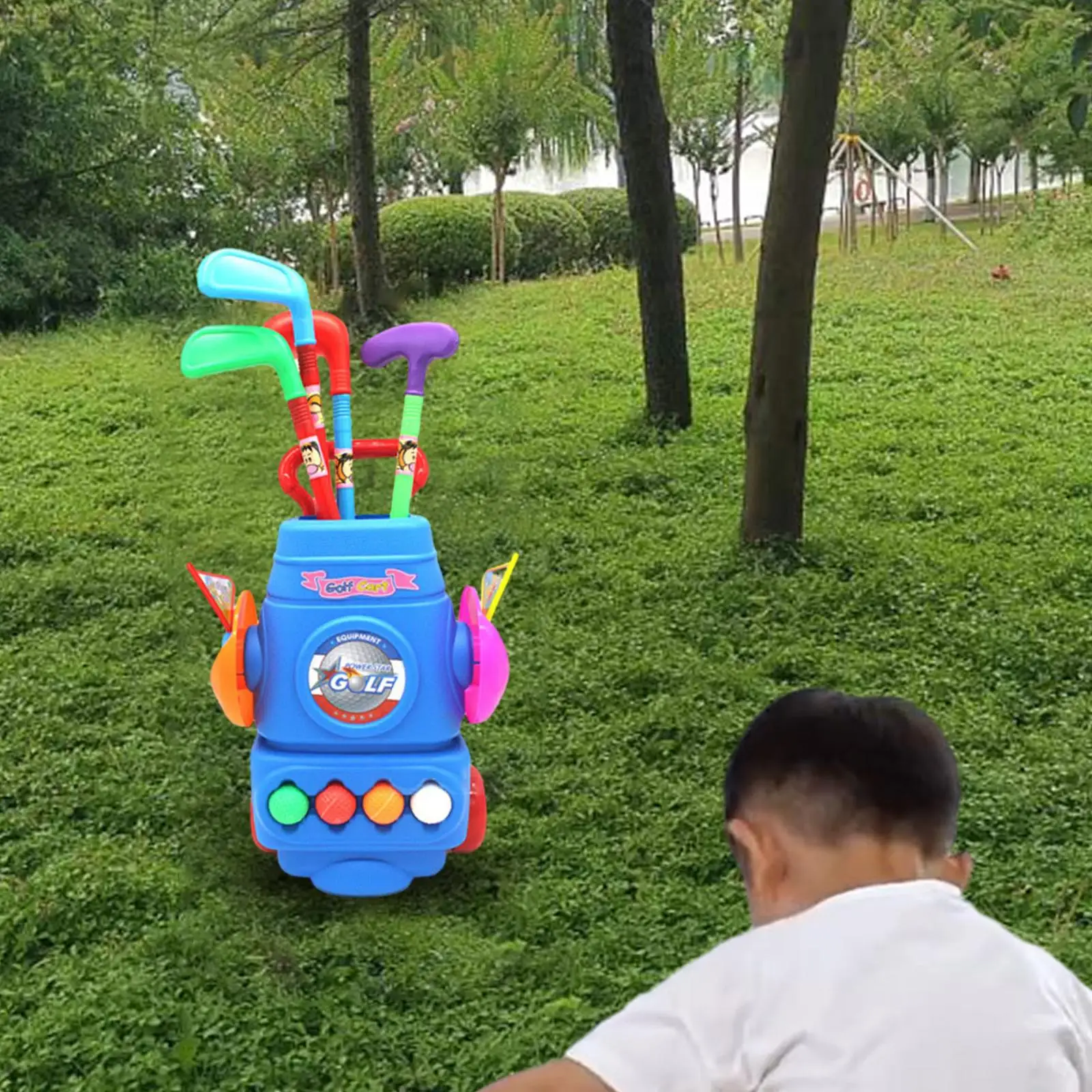 

Kids Golf Club Set Toy Small Outdoor for Children 3 4 5 6 Years Old Toddlers