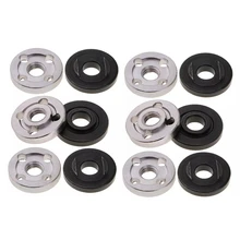 

12Pcs Lock Nuts Flange For Makita 9523 Nut Inner Outer Kit Angle Grinder Tool 2 Specifications-Toothless, Toothed