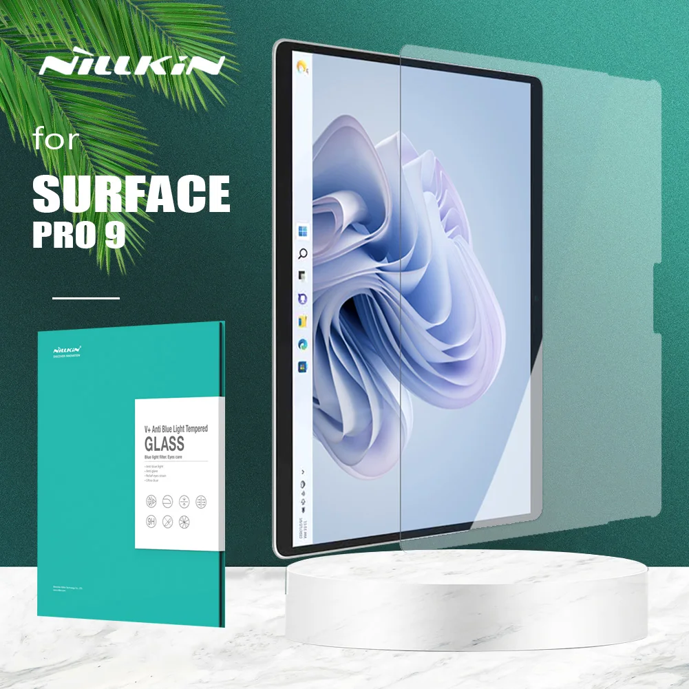 Per Microsoft Surface Pro 9 Glass Nillkin V + Proteggi Schermo In Vetro Temperato Ultrasottile Anti-Blu Per Surface Pro 9 Glass