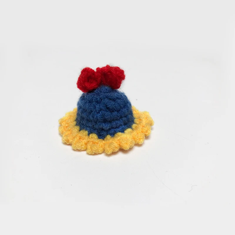 Cute Pet Knitted Mini Hat Small Animal Clothing Accessories For Hedgehog Hamsters Hat DIY Hand-Knitted Pet Headdress small animal clothes pet headgear