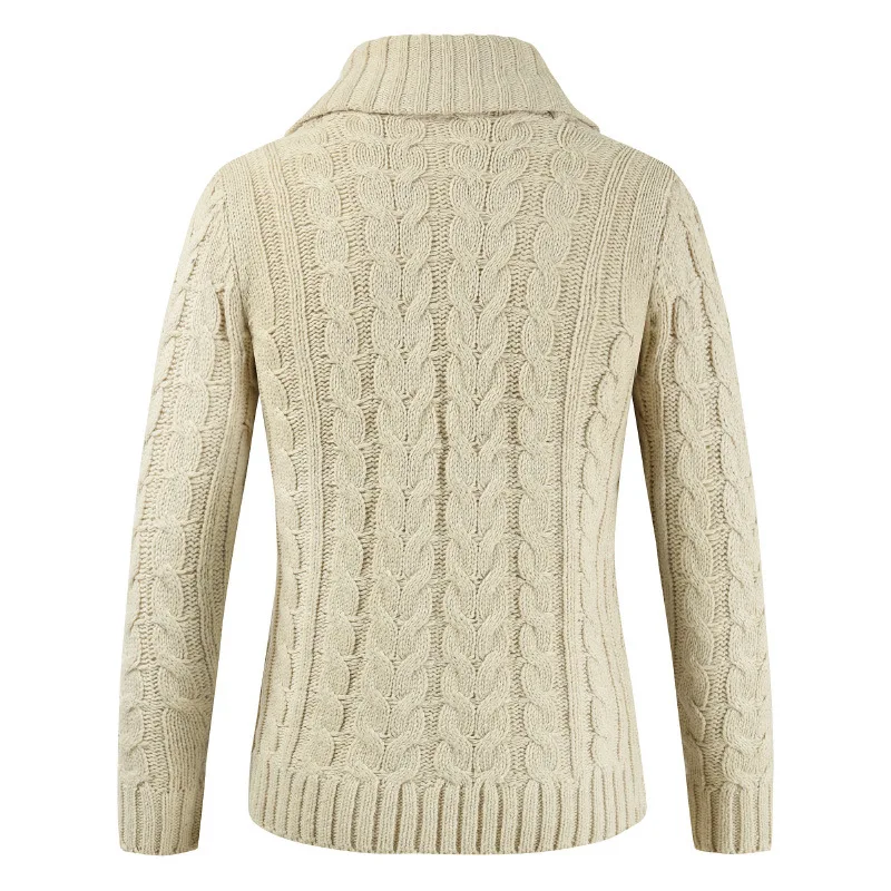 Cardigan Mens Clothing Sweaters Knitted Sweaters Men's Knit Coats Ropa De Invierno Autumn and Winter Korean Version Keep Warm