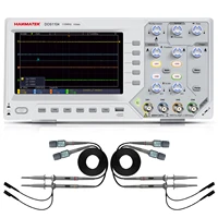 Hanmatek Digital Oscilloscope 2 / 4 Channels 110MhZ Bandwidth 1GS/s Sampling Rate 5mV/Div 7-inch LED SCPI/labview communication 1