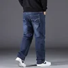 10XL Mens Black Jeans Oversize High Waist Loose Trousers Large Size Husband Plus Size Loose Denim Trousers Blue Male Denim Pants 5