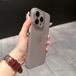 Ultra Thin Matte Silicone Soft Candy Color Transparent Luxury Phone Case - 0.3mm for iPhone 12 Mini(5.4