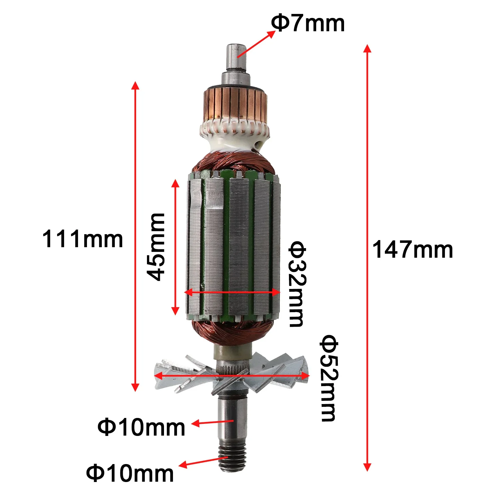 1900B N1900B에 가장 적합한 Armature Rotor로 Planer를 새것처럼 만들어보세요. 우수한 내구성과 성능을 약속합니다.