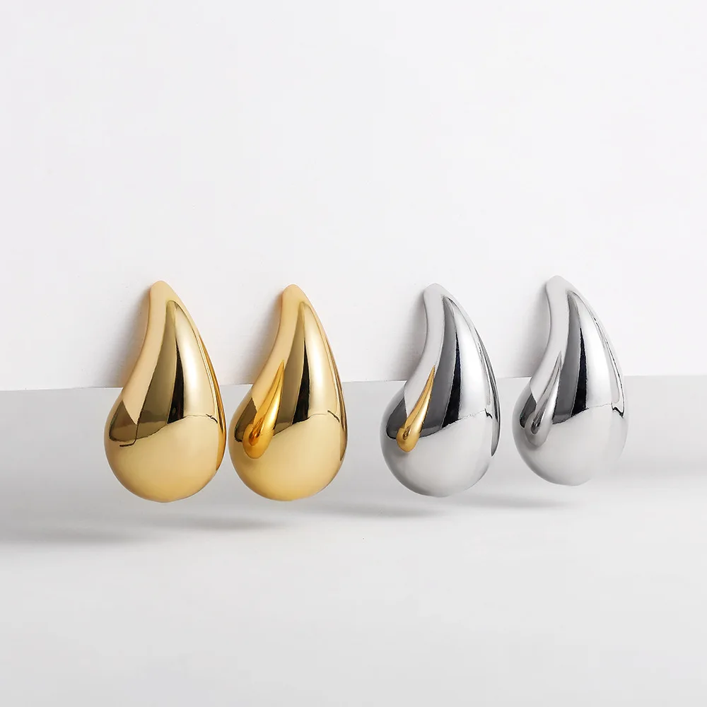 Vintage Exaggerate Chunky Big Drop Earrings for Women 2023 Fashion