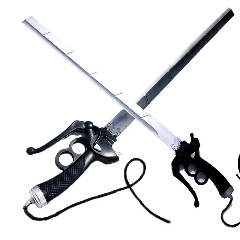 

Mikasa Ackerman Cosplay Sword Weapon for Hallween Carnival Christmas Fancy Party Event Anime Props