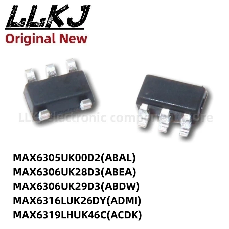 

Набор схем MAX6305 6306UK28 29D3 00D2 6316LUK26DY 6319LHUK46C + T SOT23-5, 1 шт.