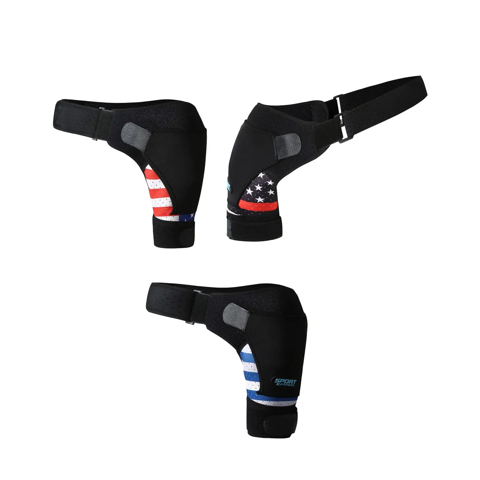 

Shoulder Brace Upper Arm Wrap Sleeve Men and Women with Pressure Pad for Fitness Workout Gym Sports Fits Right or Left Shoulder