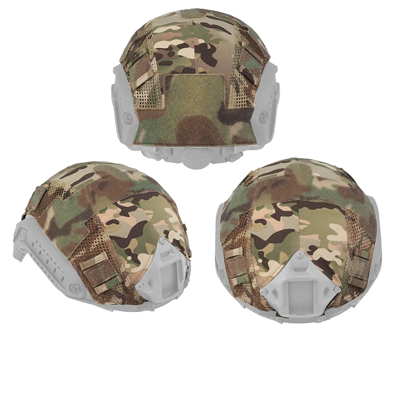 

Tactical Airsoft Helmet Cover Multicam for MH PJ BJ OPS-Core Military Explosion Proof Fast Helmet M/L Size Breathable Mesh Cover