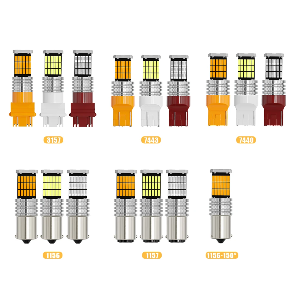 ڵ ׸   õ ü , ſ  , 12V, 1156 BA15S P21W P21/5W BAY15D 1157 4014 45SMD, 2 