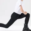 Spring and Autumn Thickened Children's Equestrian Pants Elastic Full Silicone Horse Riding Pants Brushed Base Skin-friendly Soft 2