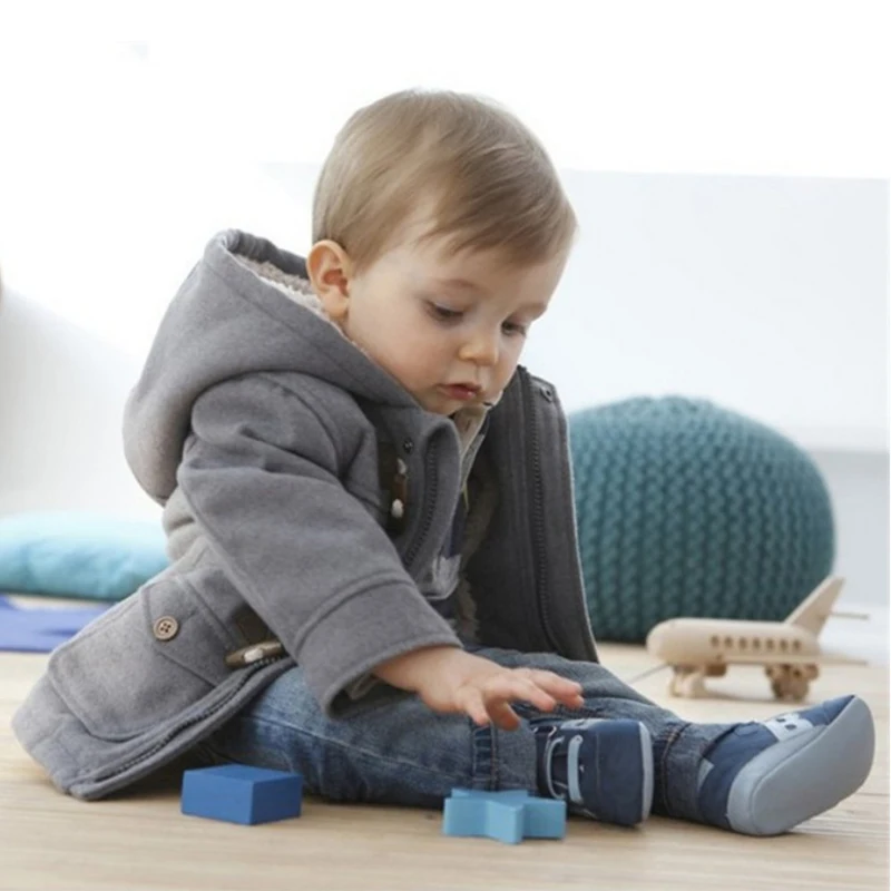 Baby Daunenmantel Mit Bären Ohren - Warme Winterjacke Für Jungen & Mädchen