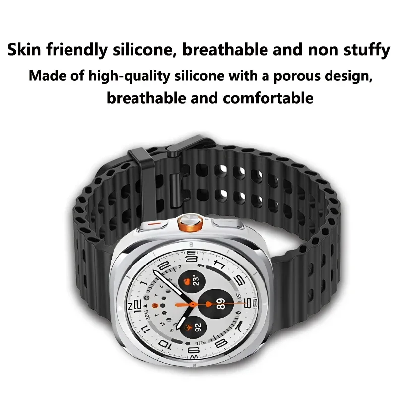 Premium Silicone Sports Wristband Replacement