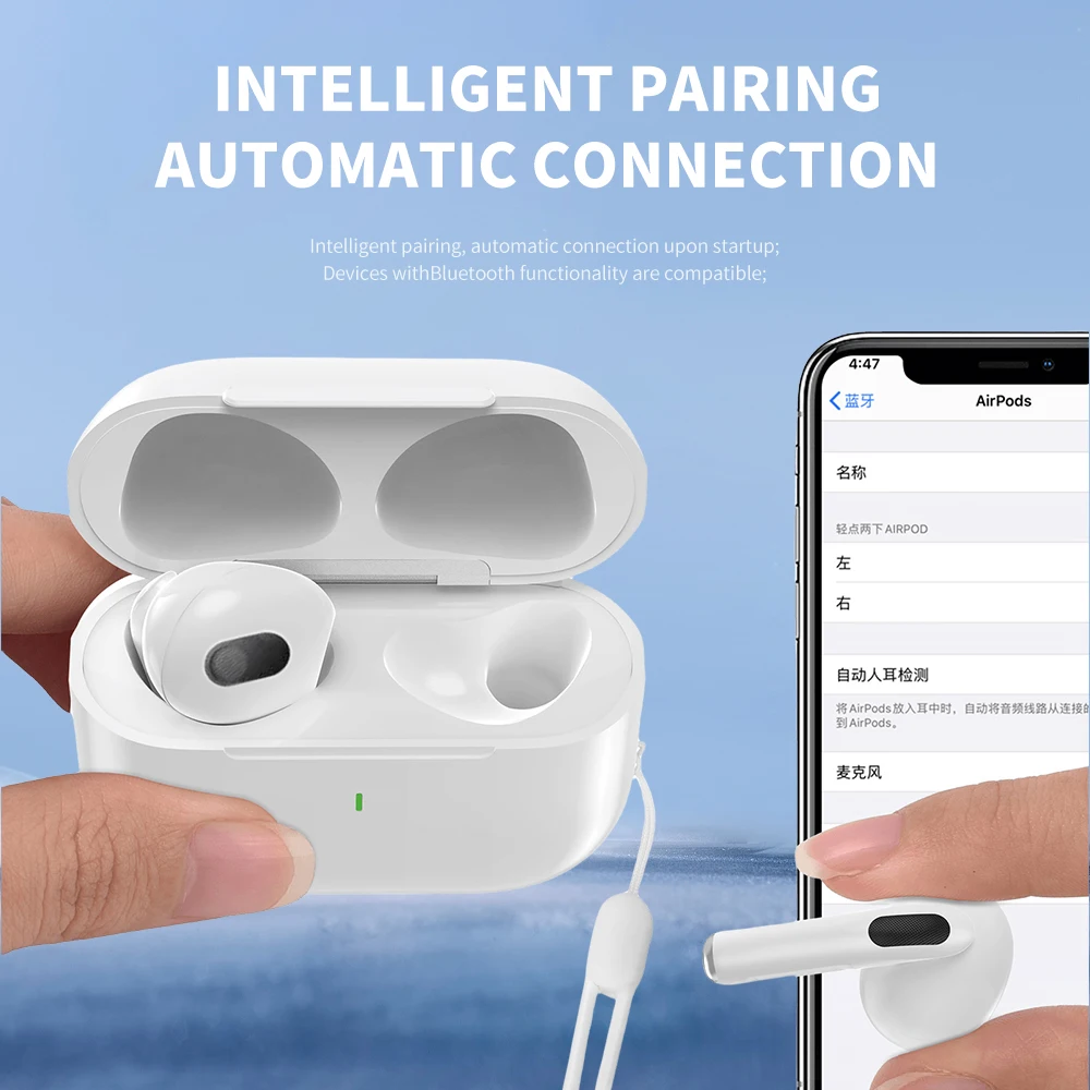 New A6 Pro TWS Air Ear Buds Cheap Wireless Earphones Earbuds In-ear Pods Headphones Pro 2 for Ios Android Ear Phones Ear Buds