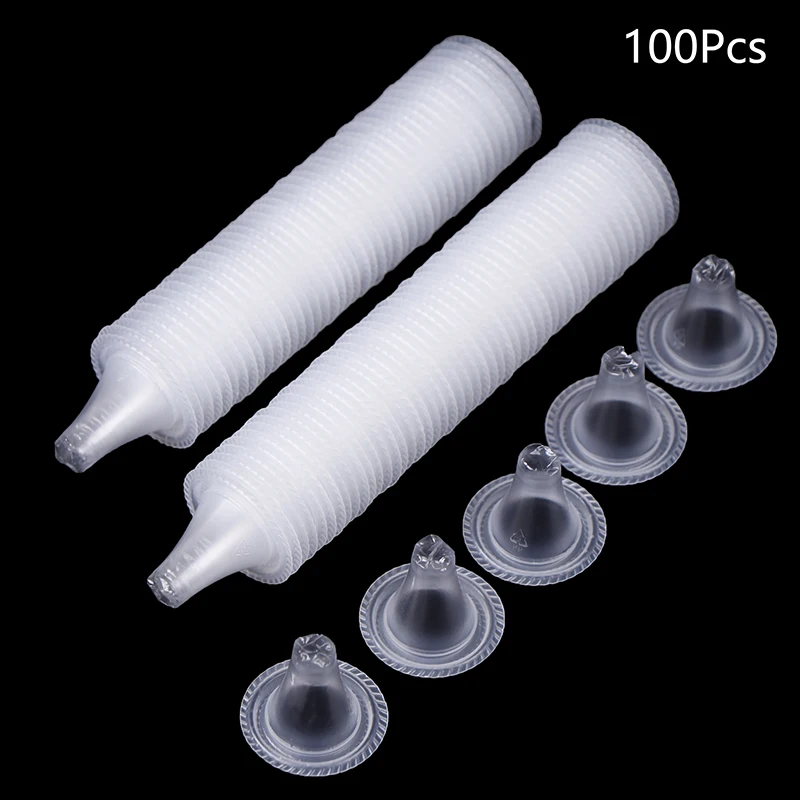 Ear Thermometer Covers 100 Pcs Ear Thermometer Covers Lens Filters Refill Caps For Bra-un ThermoScan Models Disposable For Thermoscan Models