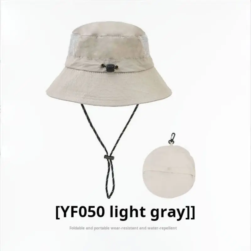 Men Women Waterproof Surfing Fisherman Hat With Storage Bag Sun Protection Summer Quick Drying Mountaineering Hat
