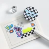 1pcs Checkerboard Masking Tape 15mm Multi Color Check Paper Washi Tape School Decoration Stickers for Diary Album A6996 4