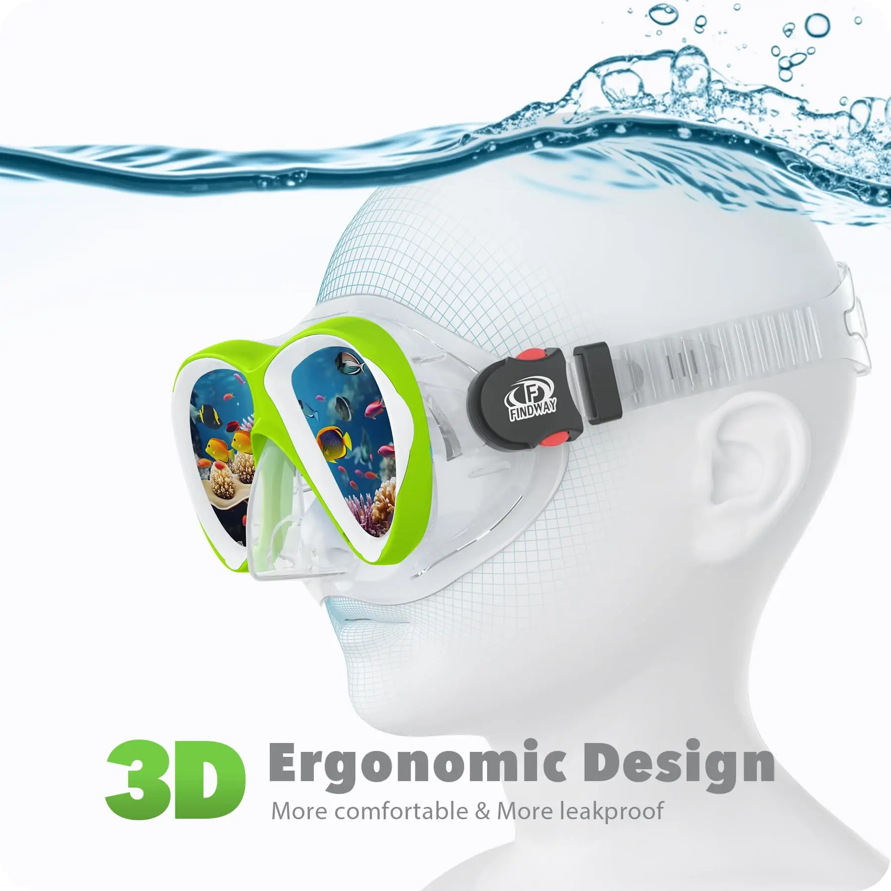 5-teiliges Schwimm-Set Für Kinder - Alles Dabei!