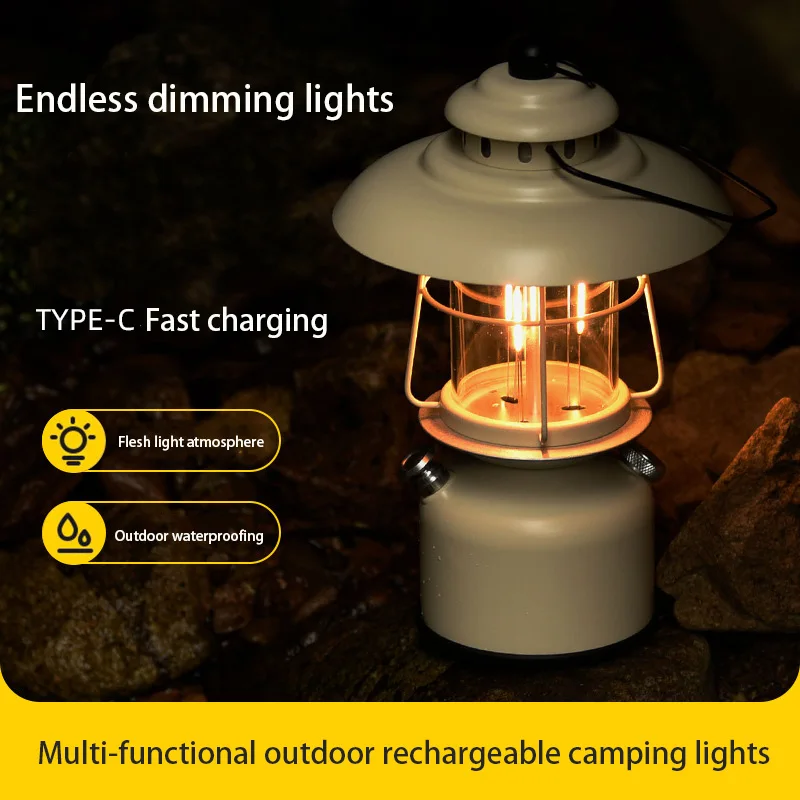 

Camping Tent Light, Extra Long Endurance, Portable Camping Light