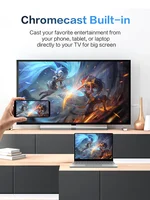 KICKPI KP1 ТВ-приставка Сертифицированный Google Netflix 4K Android 12.0 Медиаплеер 32G Поддержка Chromecast Dolby Atmos 5G Wi-Fi BT5.0 — изображение 6